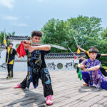 Chinese martial arts make a splash among international students in East China's Zhejiang