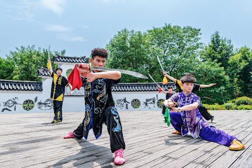 Chinese martial arts make a splash among international students in East China's Zhejiang